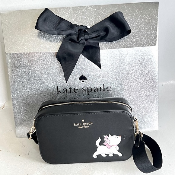 kate spade Handbags - Kate Spade Disney x Kate Spade New York Aristocats Mini Leather Camera Bag + box